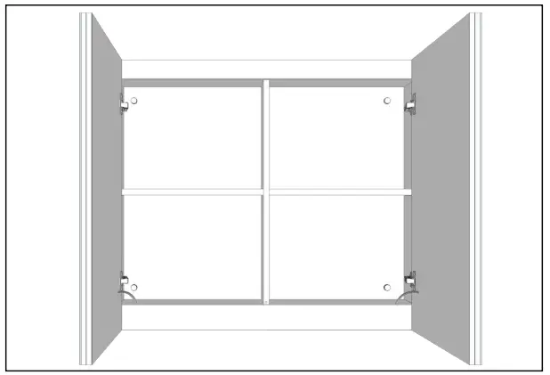 otti Moonlight 1500mm LED Shaving Cabinet - fig 7