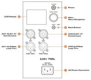 JBL EON718S 1500W 18 Inch Powered Subwoofer with Bluetooth Control and DSP