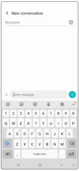 SAMSUNG SM A136UZKZAIO Galaxy A13 5G Smartphone - message