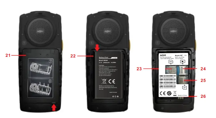 AGM SE M7 PRO Smart Phone - device 1