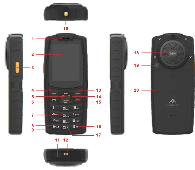 AGM SE M7 PRO Smart Phone - device