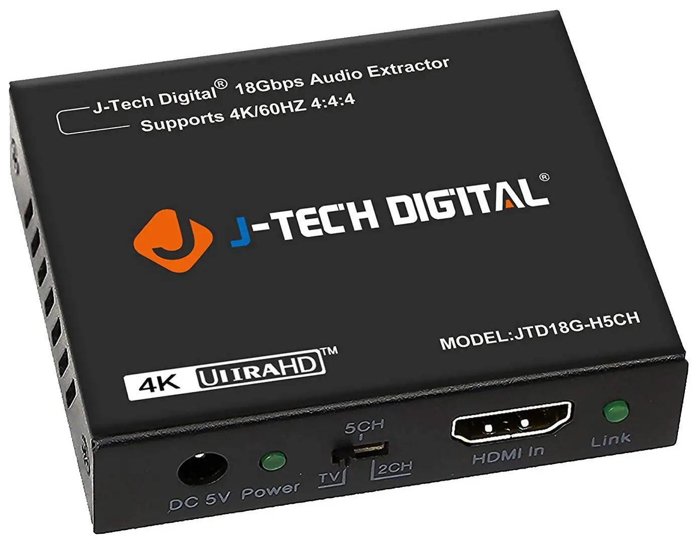 J-TECH DIGITAL JTD-350 HDMI-ARC HDMI 2.0 Audio Extractor Converter fig1