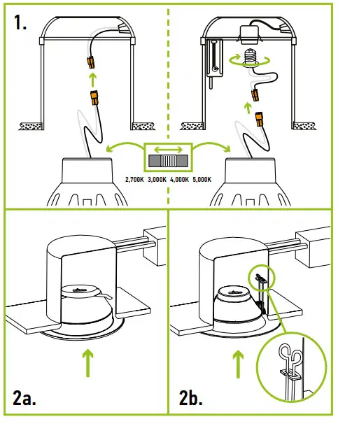 ASD LRKR 4D10CC WH Retrofit LED Recessed Downlight-fig3