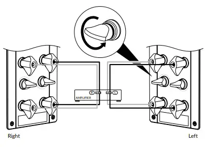 KEF V1 210927 Floorstanding Speaker - Connections 5