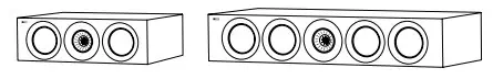 KEF V1 210927 Floorstanding Speaker - Controls and Connectors