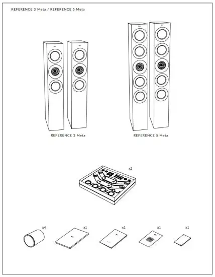 KEF V1 210927 Floorstanding Speaker - Inside the Box 2