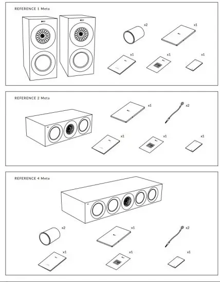 KEF V1 210927 Floorstanding Speaker - Inside the Box