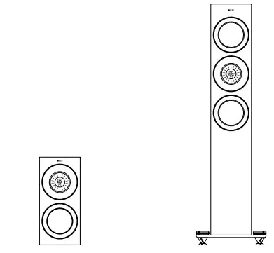 KEF V1 210927 Floorstanding Speaker - Speciﬁcations