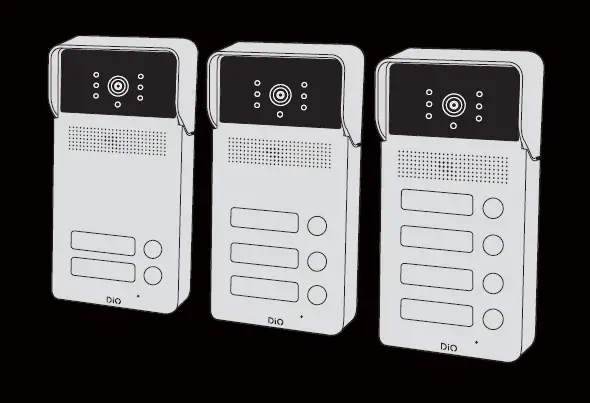 CHACON DIOVDP-MC02 Video Phone with 7 Inch Screen PRO.