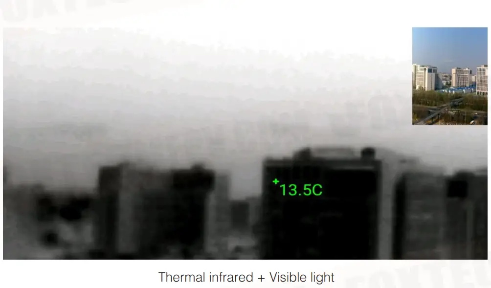FOXTECH Bi Focus 10X Optical Zoom 320x240 IR Thermal Camera - Fig13