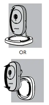 Mounting baby unit on dry wall
