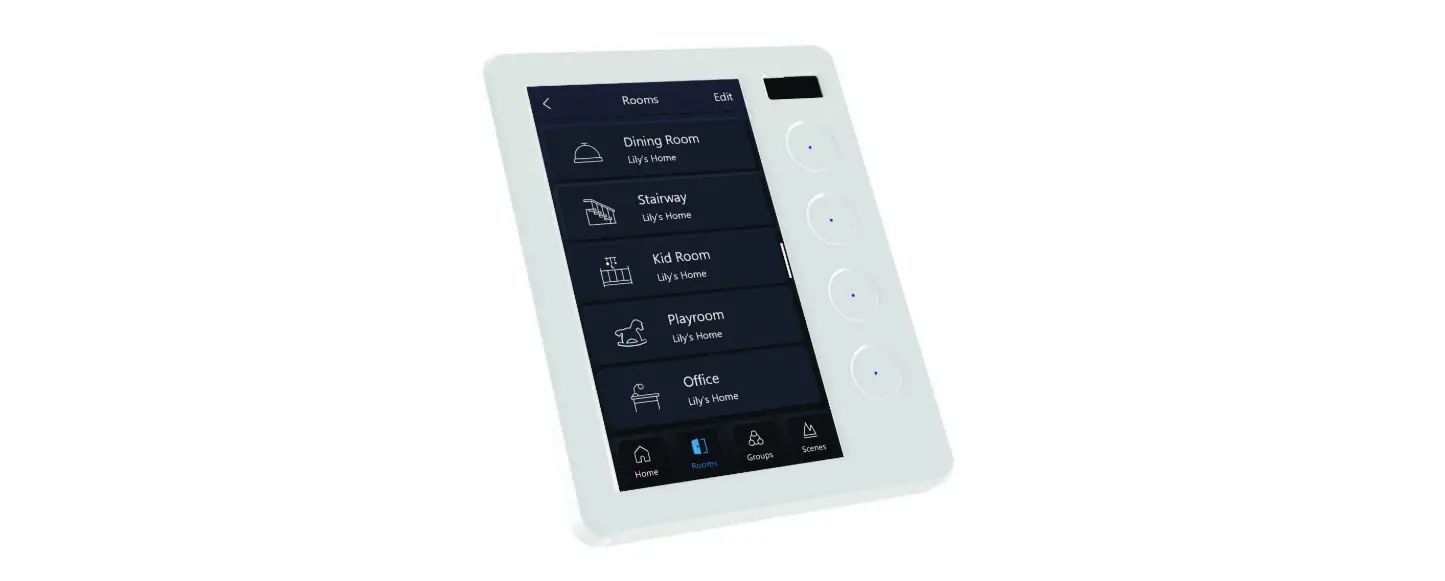 Pixie Stp54btas Ambience Touch Panel Instruction Manual