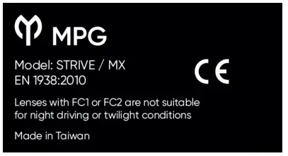 Red Bull 20016586 Spect Whip Motocross Goggle - information