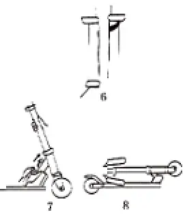 13247 Scooter WORKER Cirky with Light-Up Wheels - FOLDING