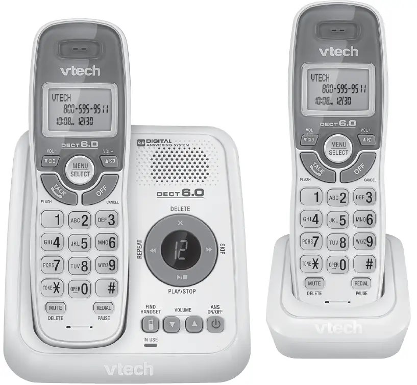 vtech CS6120-2 DECT 6.0 Cordless Telephone Product