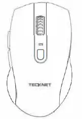 TECKNET M006 2.4G USB Wireless Mouse PRO