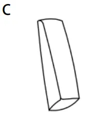 UPHOLSTERY WF198203 Push Back Chair - Parts List c