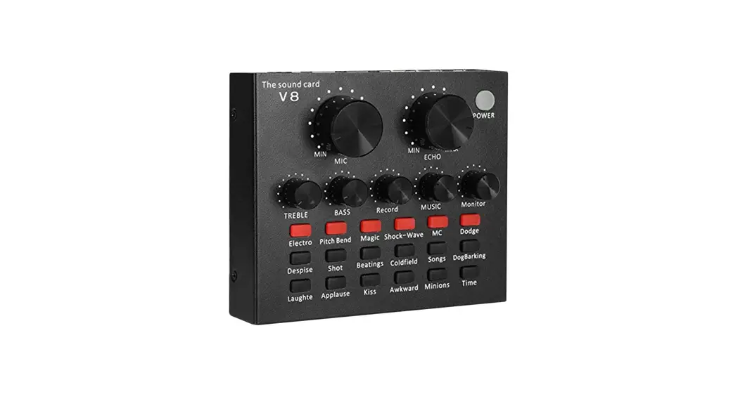 Enke V8s Mobile Computer Universal Live Sound Card User Manual