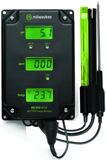 milwaukee MC810 MAX pH/TDS/Temperature Monitor