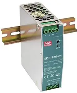 MW MEAN WELL 120W Single Output Industrial DIN RAIL