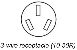 Whirlpool Electric Freestanding Range - 3-wire receptacle (10-50R)