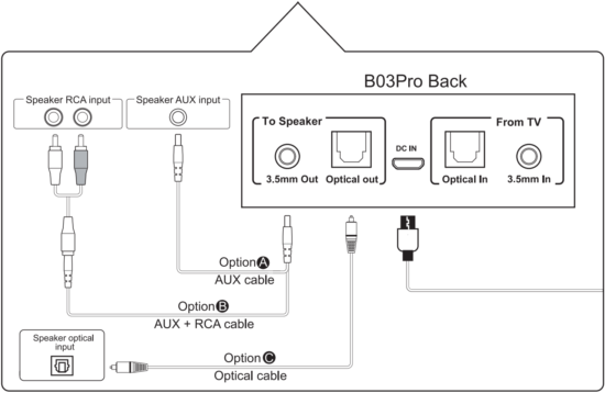 1Mii Wireless Receiver (RX mode) 1 B