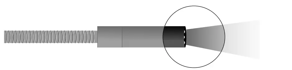 Laserliner 082.261A Compact Video Inspector - LED outlet