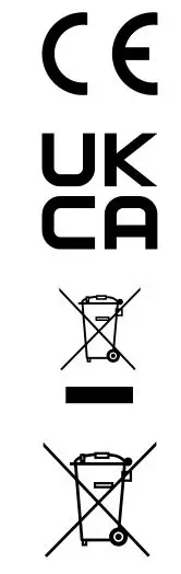 ce,ukca,disposal icon