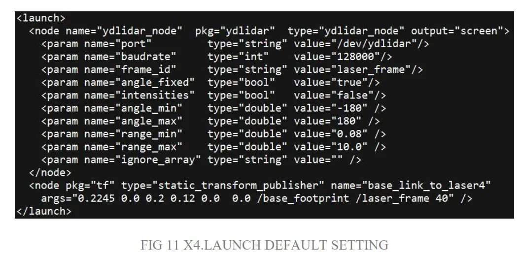 YDLIDAR Laser Range Scanner n general, X4
