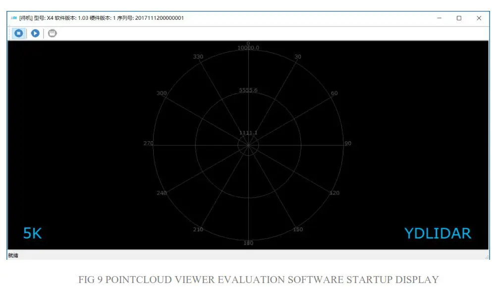YDLIDAR Laser Range connection is normal