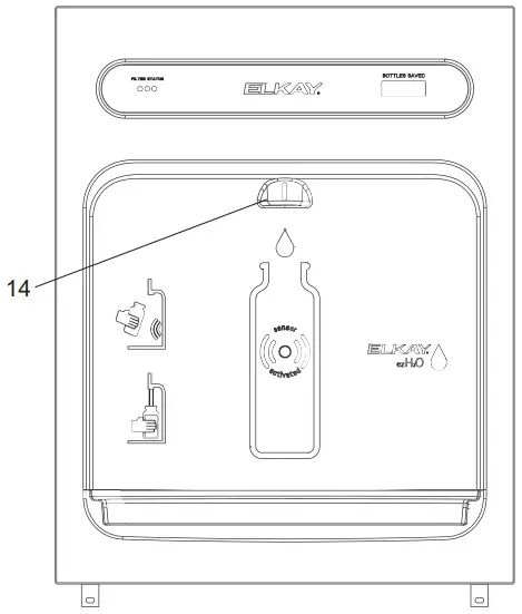 Front View with Aerator