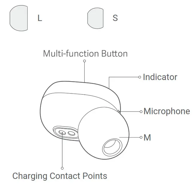 Xiaomi True Wireless Earbuds Basic 2-- Earbuds