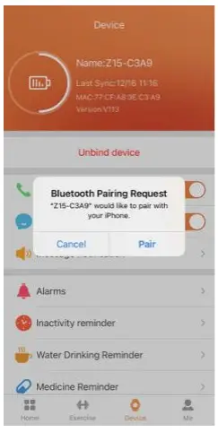 SMARTWATCH F22 Smart Bracelet-fig7