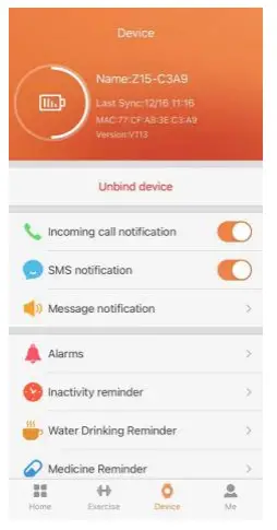 SMARTWATCH F22 Smart Bracelet-fig8