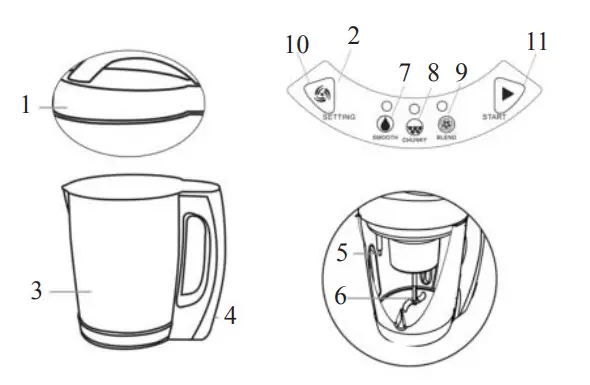 DOMO-DO498BL-1.6L-Soup-Maker-1