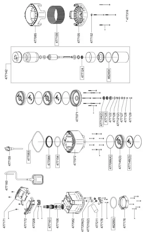 AL-KO DIVE 5500-3 Drainage Water Pump - Fig2