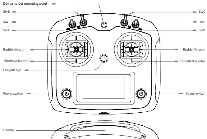 AGILE-X AGX-i6S Digital Proportional Radio Control System-fig2
