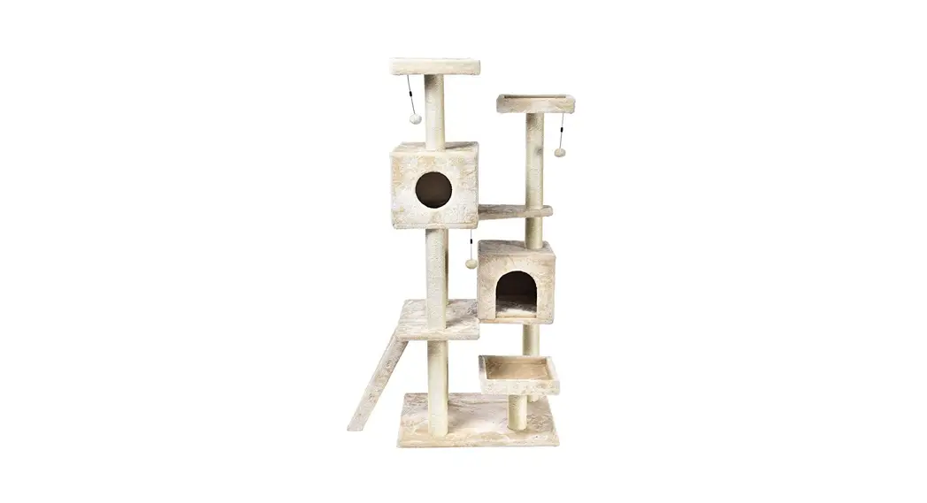 Amazonbasics Cat Tree With Dual Caves User Guide