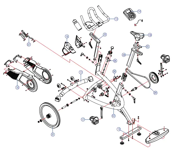 Lifespan S4 Indoor Cycle with Flywheel fig 7