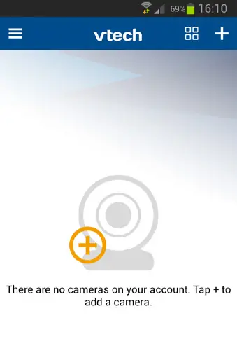 vtech WiFIi HD Video Monitor - flow instraction