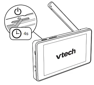 vtech WiFIi HD Video Monitor - set up wofi
