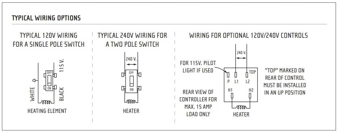 WIRING INSTRUCTIONS