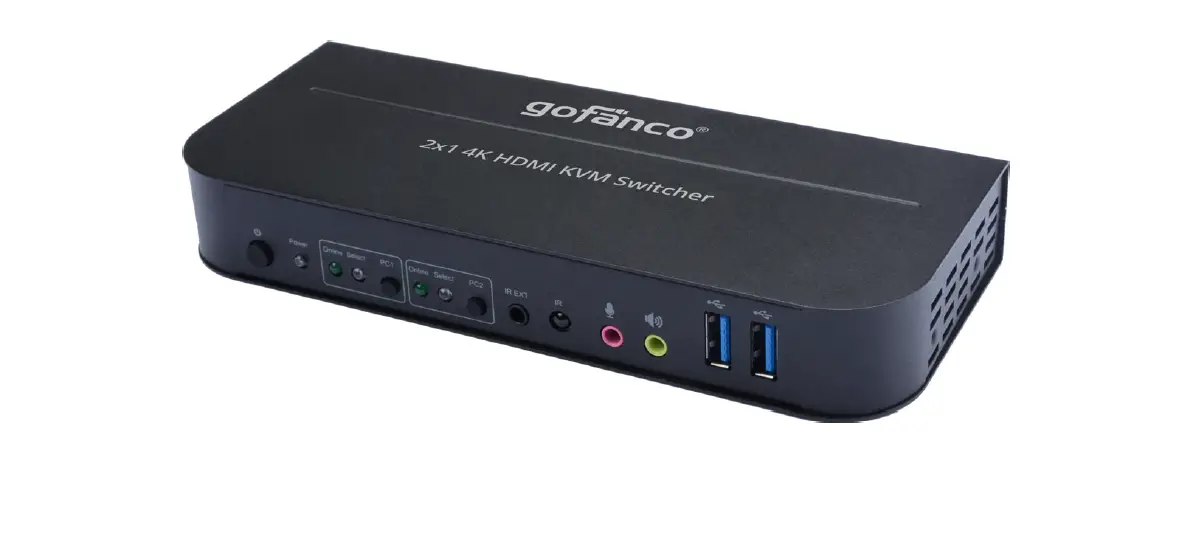 Gofanco Kvmhd2-2p 2-port 4k Hdmi Kvm With Usb 3.0 User Guide
