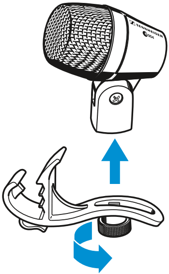 SENNHEISER E904 Cardioid Drum Microphone - FIG 2