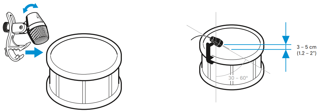 SENNHEISER E904 Cardioid Drum Microphone - FIG 4