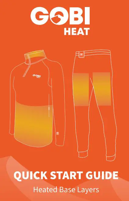 GOBI HEAT BLS-ON Heated Base Layers User Guide