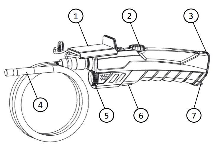 TESLONG WF200 WiFi Endoscope Camera - 1