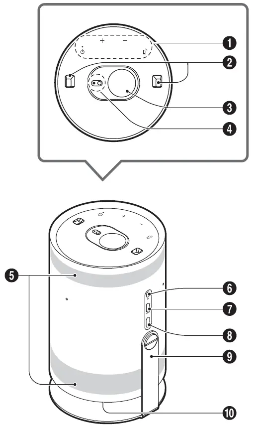 SAMSUNG SP-LSP3BLAXZA The Freestyle Projector 06