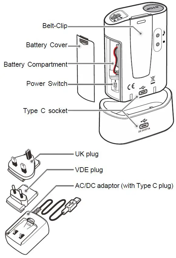 geemarc-AMPLICALL-150-Portable-Alert-Receiver-fig-2