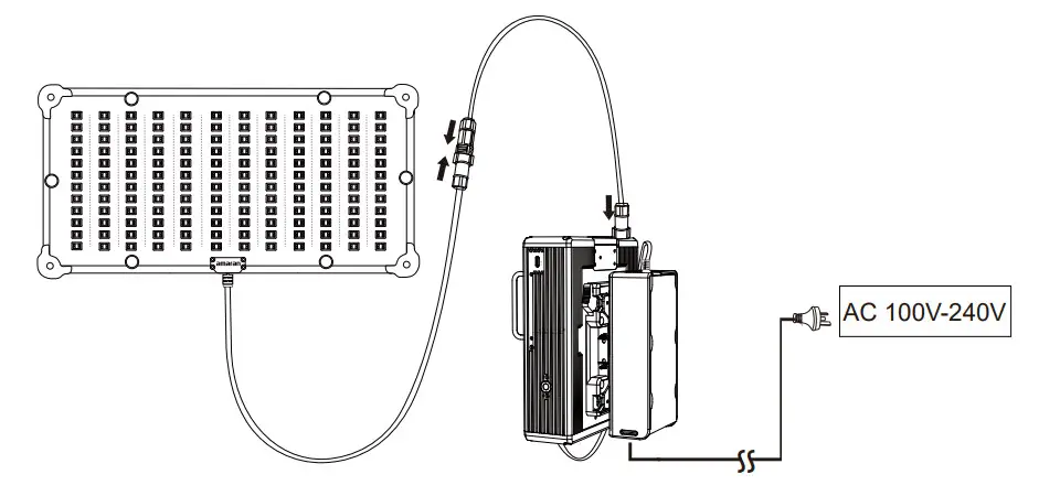 amaran F21x Bi-Color LED Mat - Figure 3